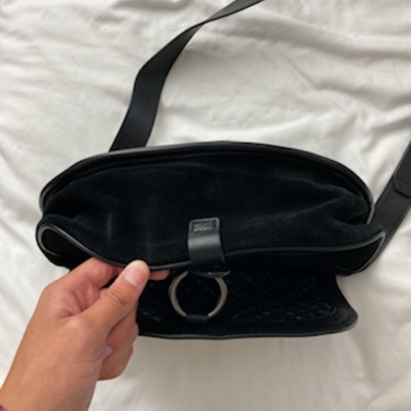 Lucky Brand studded leather and suede bag - Picture 5 of 9